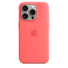 Чохол Apple iPhone 15 Pro Silicone Case with MagSafe - Guava (MT1G3) 7815 фото