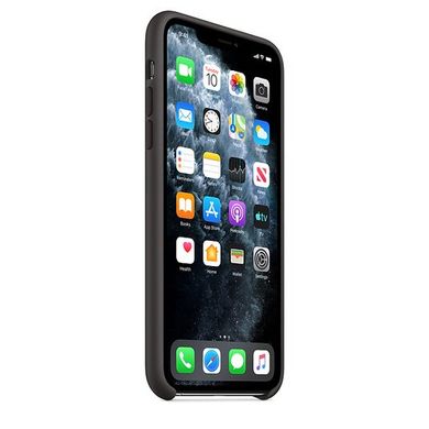 Чехол Apple Silicone Case для iPhone 11 Pro Max Black (MX002)  3625 фото