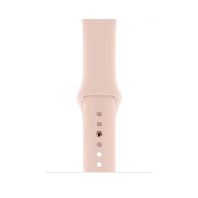 Apple Watch Series 4 (GPS) 40mm Gold Aluminum Case with Pink Sand Sport Band (MU682) 2047 фото