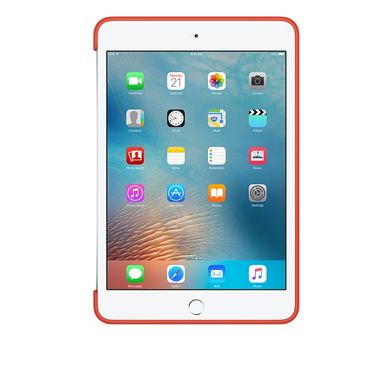 Чохол Apple Silicone Case Charcoal Red (MKLN2ZM/A) для iPad mini 4 339 фото