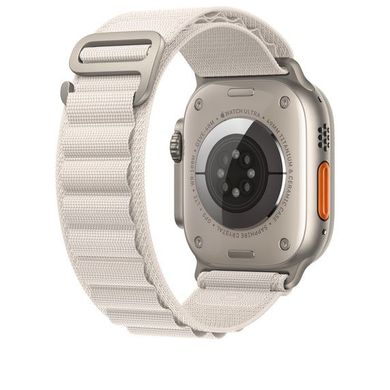 Ремінець Apple Alpine Loop Band Medium для Apple Watch 49mm - Starlight (MQE63) 9123 фото