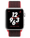 Apple Watch Series 3 Nike+ (GPS+LTE) 38mm Silver Aluminum Case with Bright Crimson/Black Nike Sport Loop (MQL72) 1592 фото 2