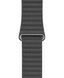 Ремешок Apple Leather Loop Black (MXAC2) для Apple Watch 42/44mm 3489 фото 1