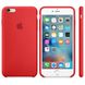 Чехол Apple Silicone Case PRODUCT (RED) (MKXM2) для iPhone 6/6s Plus 963 фото 2