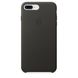 Чохол Apple Leather Case Charcoal Gray (MQHP2) для iPhone 8 Plus / 7 Plus 1437 фото