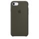 Чехол Apple Silicone Case Dark Olive (MR3N2) для iPhone 8/7 729 фото 1