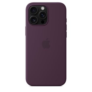 Чехол Apple iPhone 16 Pro Max Silicone Case with MagSafe - Plum (MYYW3)