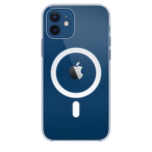 Чохол iPhone 12 | 12 Pro Clear Case with MagSafe (MHLM3) 3826 фото