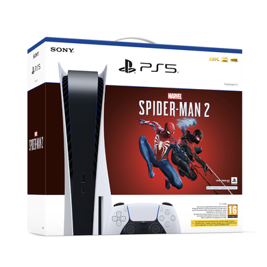 Игровая консоль Sony PlayStation 5 825GB Marvel’s Spider-Man 2 Bundle (1000039695) 5908 фото