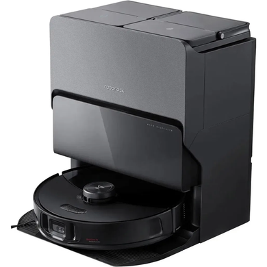 Робот-пилосос з вологим прибиранням RoboRock S8 MaxV Ultra Black