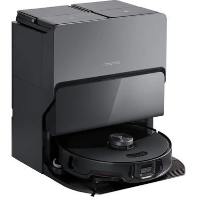 Робот-пилосос з вологим прибиранням RoboRock S8 MaxV Ultra Black