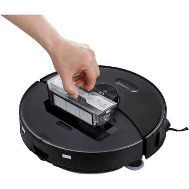 Робот-пилосос з вологим прибиранням RoboRock S8 MaxV Ultra Black