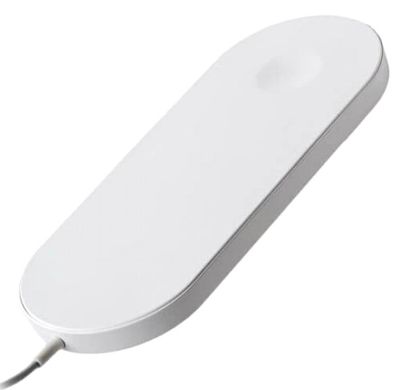 Бездротовий зарядний пристрій COTEetci WS-7 для iPhone i Apple Watch (White) 2185 фото