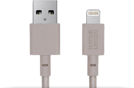 Кабель Native Union Night Cable USB-A to USB-C Taupe (3 m)  1539 фото