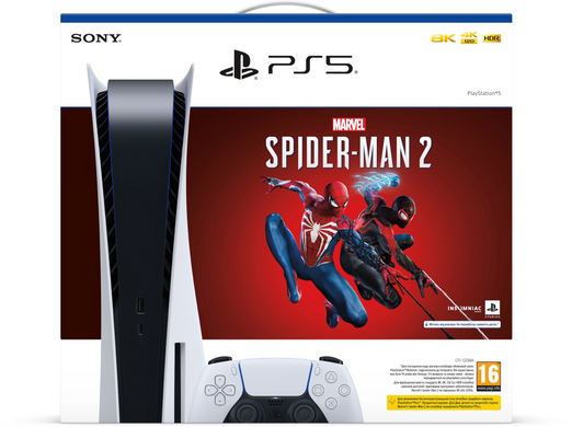 Ігрова консоль Sony PlayStation 5 825GB Marvel’s Spider-Man 2 Bundle (1000039695) 5908 фото