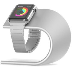 Док-станция Nomad Stand Silver для Apple Watch (STAND-APPLE-S) 852 фото