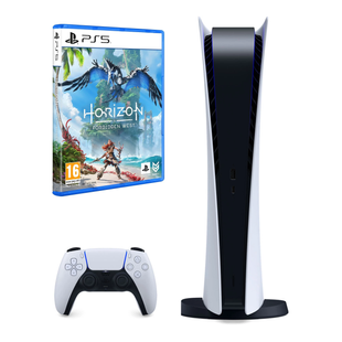 Ігрова консоль Sony PlayStation 5 Digital Edition 825GB Horizon Forbidden West Bundle 5909 фото