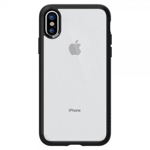 Чохол Spigen Ultra Hybrid Matte Black для iPhone X 1328 фото