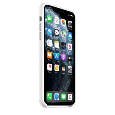Чехол Apple Silicone Case для iPhone 11 Pro Max White (MWYX2) 3627 фото