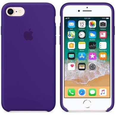 Чехол Apple Silicone Case Ultra Violet (MQGR2) для iPhone 8/7 731 фото