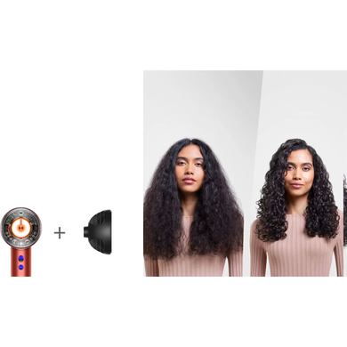 Фен для волос Dyson Supersonic HD16 Nural - Strawberry Bronze/Blush Pink (561725-01) EU 80011 фото