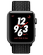 Apple Watch Series 3 Nike+ (GPS+LTE) 38mm Space Gray Aluminum Case with Black/Pure Platinum Nike Sport Loop (MQL82) 1594 фото 2