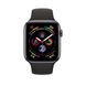 Apple Watch Series 4 (GPS) 40mm Space Gray Aluminum Case with Black Sport Band (MU662) 2048 фото 2