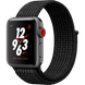 Apple Watch Series 3 Nike+ (GPS+LTE) 38mm Space Gray Aluminum Case with Black/Pure Platinum Nike Sport Loop (MQL82) 1594 фото 1