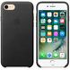 Чохол Apple Leather Case Black (MQH92) для iPhone 8/7 965 фото 3