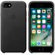 Чохол Apple Leather Case Black (MQH92) для iPhone 8/7 965 фото 4
