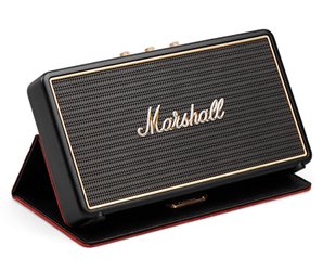 Портативная колонка с аккумулятором Marshall Portable Speaker Stockwell Black с чехлом для iPhone/iPad/iPod/Android 1646 фото