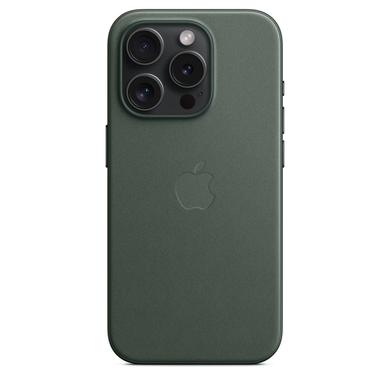 Чехол Apple iPhone 15 Pro FineWoven Case with MagSafe - Evergreen (MT4U3) 7818 фото