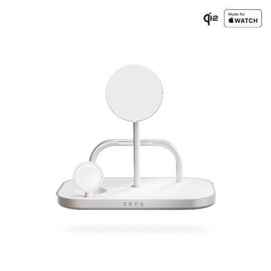 Беспроводное зарядное устройство Zens 4-in-1 Wireless Charger - White (ZEDC29W/00) 20244 фото
