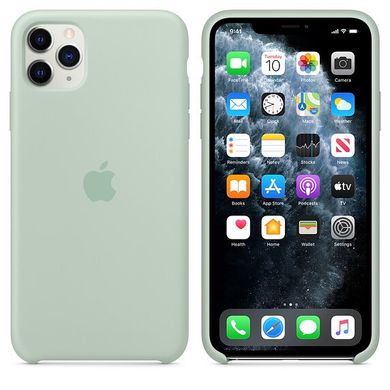 Чехол Apple Silicone Case для iPhone 11 Pro Max Beryl (MXM92)  3628 фото