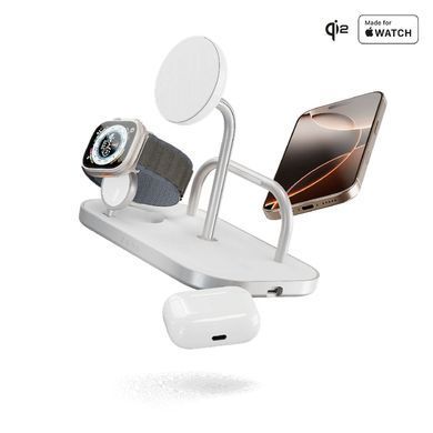 Беспроводное зарядное устройство Zens 4-in-1 Wireless Charger - White (ZEDC29W/00) 20244 фото