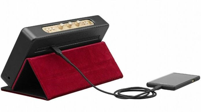 Портативная колонка с аккумулятором Marshall Portable Speaker Stockwell Black с чехлом для iPhone/iPad/iPod/Android 1646 фото