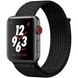 Apple Watch Series 3 Nike+ (GPS+LTE) 42mm Space Gray Aluminum Case with Black/Pure Platinum Nike Sport Loop (MQLF2) 1595 фото 1