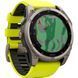 Спортивные часы Garmin Fenix 8 51mm Solar Sapphire Titanium w. Amp Yellow/Graphite Silicone Band (010-02907-20/21)