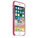 Чехол Apple Leather Case Pink Fuchsia (MQHG2) для iPhone 8/7 966 фото 2