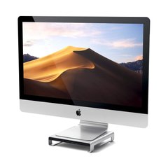 Переходник Satechi Aluminum Monitor Stand Hub Silver for iMac (ST-AMSHS)