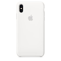 Силиконовый чехол Apple iPhone XS Max Silicone Case (MRWF2) White