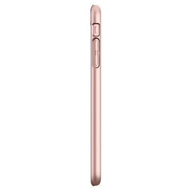 Защитный тонкий чехол Spigen Thin Fit розовый для iPhone 8 Plus  1974 фото