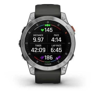Смарт-годинник Garmin Epix (Gen 2) Slate Steel (010-02582-00/01)