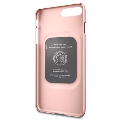 Захисний тонкий чохол Spigen Thin Fit рожевий для iPhone 8 Plus 1974 фото