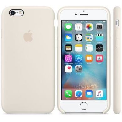 Чохол Apple Silicone Case Antique White (MLCX2) для iPhone 6/6s 939 фото