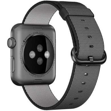 Ремінець Apple 42mm Black Woven Nylon для Apple Watch (MJ4N2) 417 фото