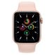 Apple Watch SE 44mm Gold Aluminum Case with Pink Sand Sport Band (MYDR2) 3764 фото 2