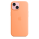 Чeхол Apple iPhone 15 Silicone Case with MagSafe - Orange Sorbet (MT0W3) 7842 фото 5