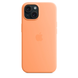 Чохол Apple iPhone 15 Silicone Case with MagSafe - Orange Sorbet (MT0W3) 7842 фото 1