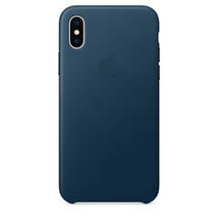 Бампер Apple для iPhone X синий (MQTH2)